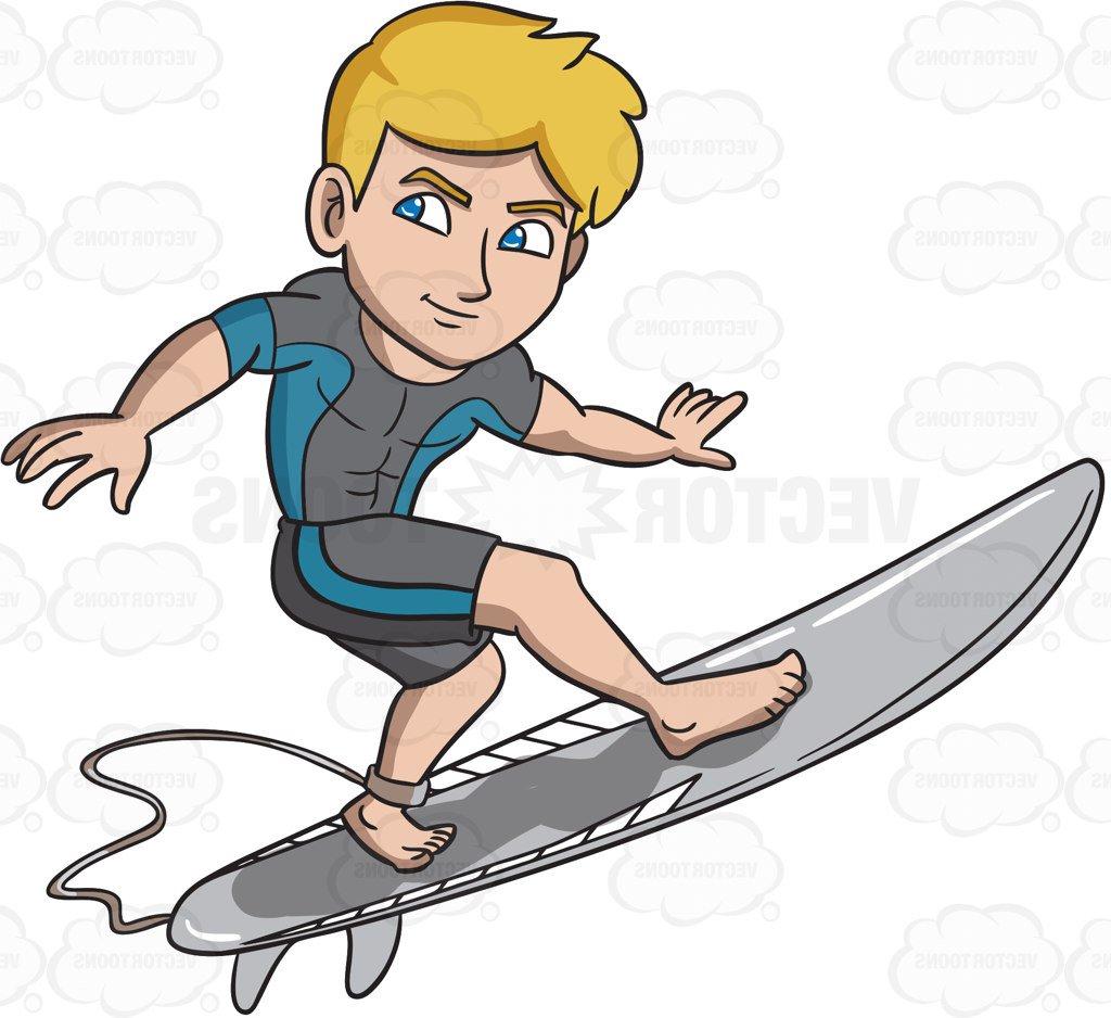 1024x938 Top Animated Surfer Vector Drawing Free Vector Art, Images