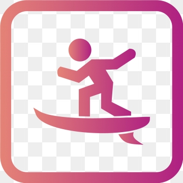 360x360 Vector Surf Icon, Surfing, Surf, Surf Board Png And Vector