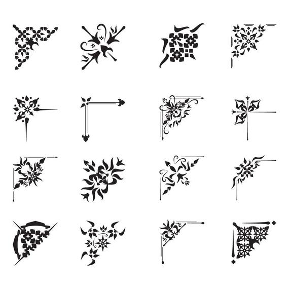 Flourish Svgdivider Linesscalable Vector Etsy 570x570 Flourish Svgdivider Linesscalable Vector Etsy