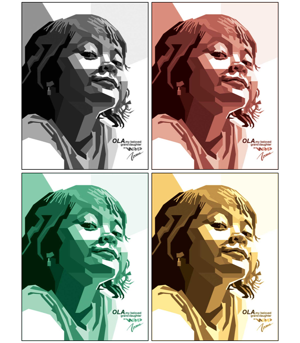 600x687 How To Create A Geometric, Wpap Vector Portrait In Adobe Illustrator