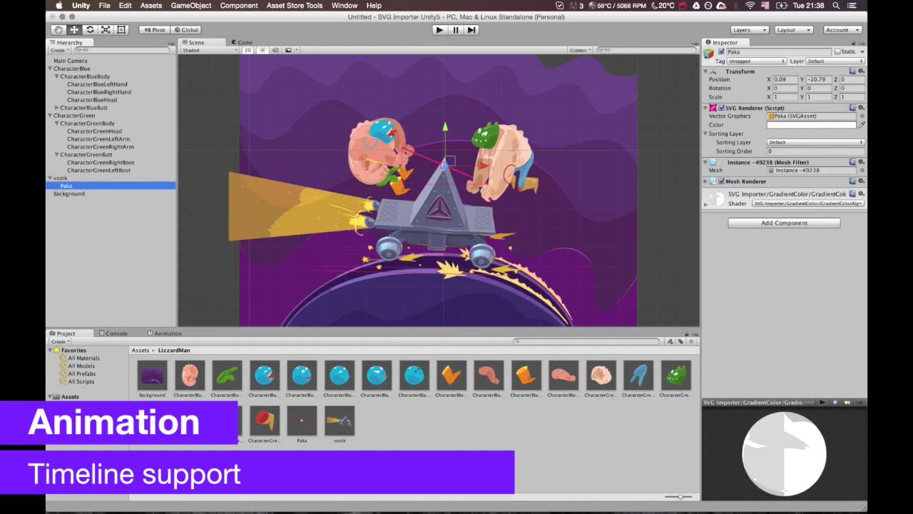 1280x720 Importer Vector Graphics In Unity