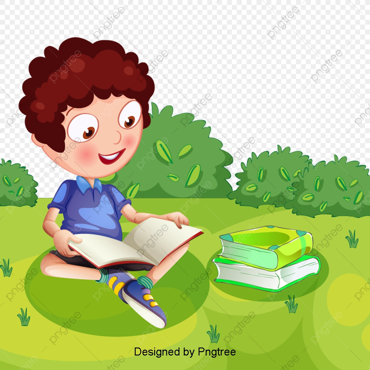 1200x1200 The Boy Reading In The Park Green Purple Garment, Purple Garment