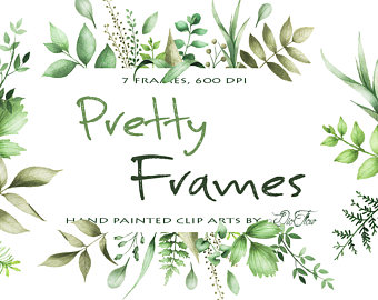 340x270 Greenery Vector Etsy