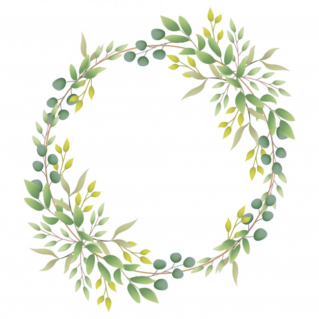 626x626 Greenery Frame Background Vector Premium Download