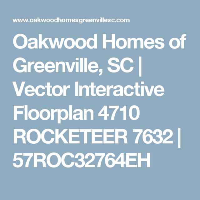 640x640 Oakwood Homes Of Greenville, Sc Vector Interactive Floorplan