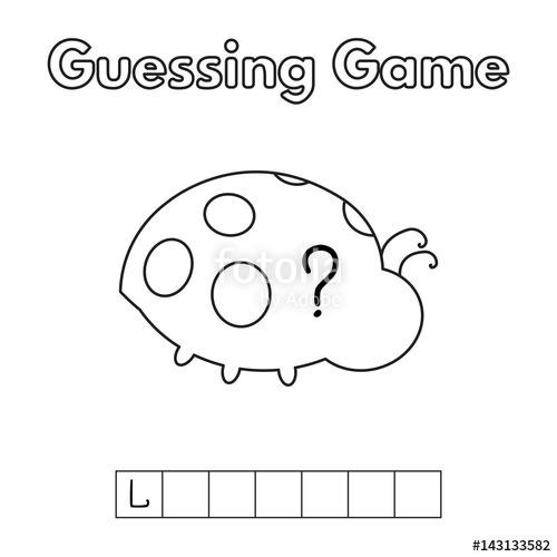 Cartoon Ladybug Guessing Game Stock Image And Royalty Free Vector 500x500 Cartoon Ladybug Guessing Game Stock Image And Royalty Free Vector