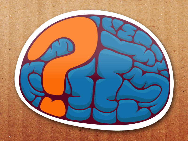 Brain Sticker 800x600 Brain Sticker