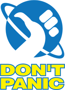 218x300 Hitchhikers Guide To The Galaxy Logo Vector