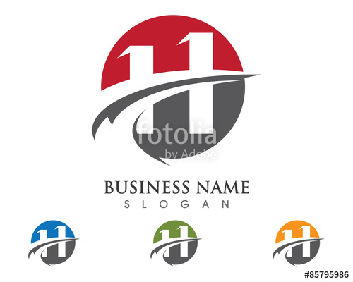 500x400 H Logo Stock Image And Royalty Free Vector