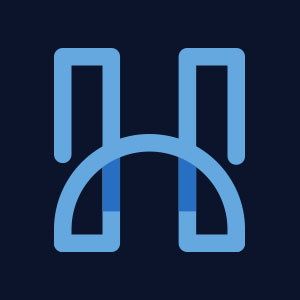 300x300 Letter H Geometric Line Logo Vector Buy The Logo