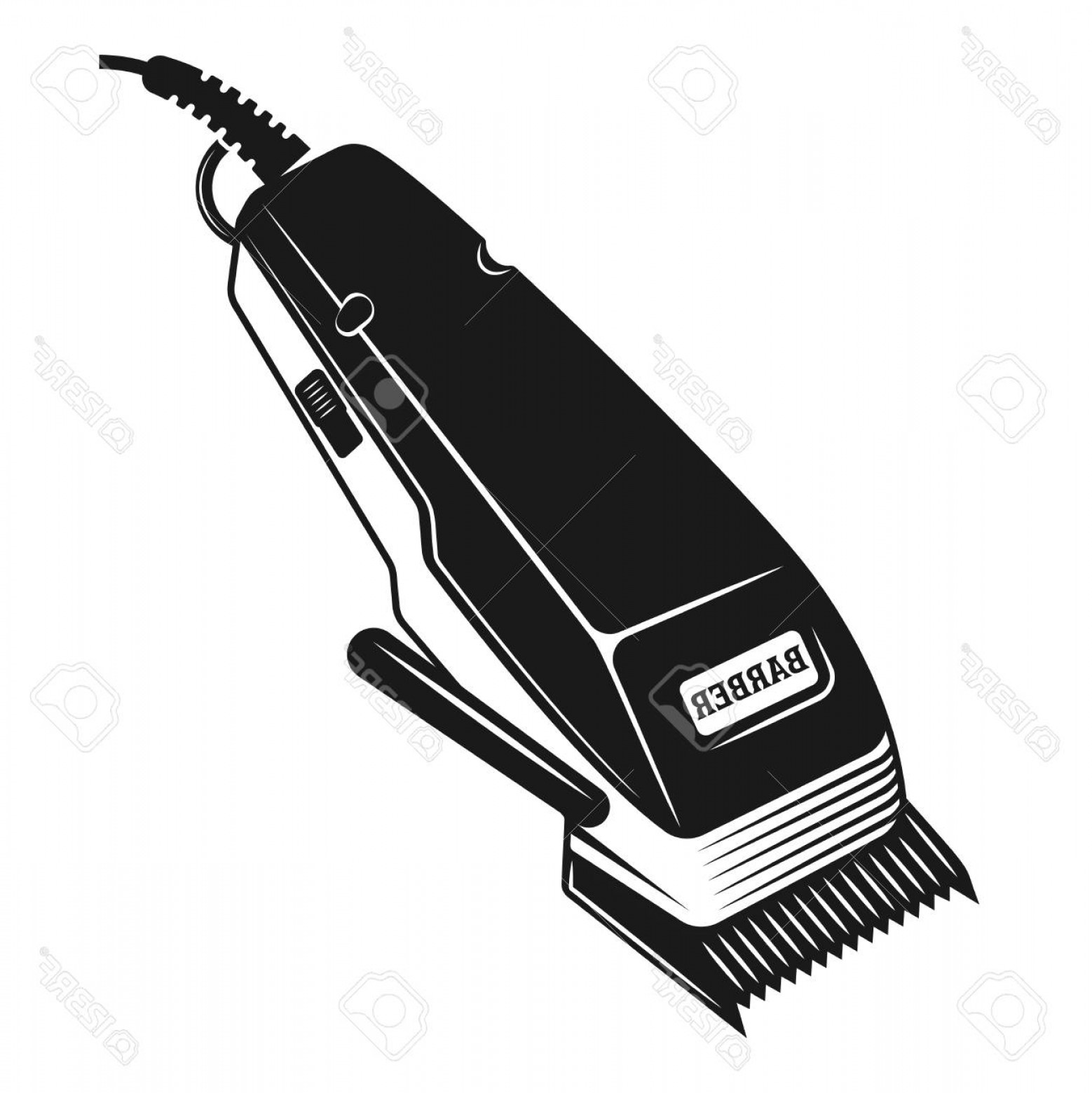 1558x1560 Hair Clippers Vector Logo Lamaison