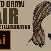 180x180 How To Draw Vector Hair Adobe Illustrator Tutorial