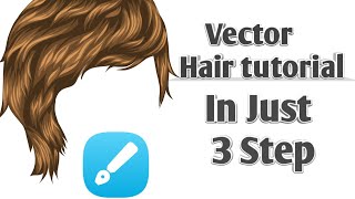 Vector Hair Tutorial at Vectorified.com | Collection of Vector Hair