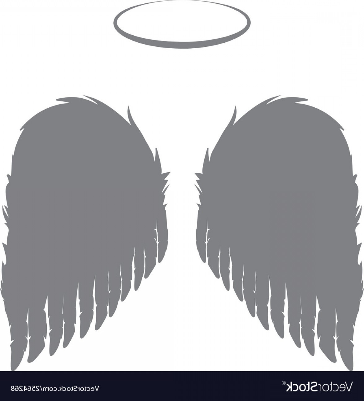 1176x1296 Angel Halo Vector Silhouettes Savoyuptown