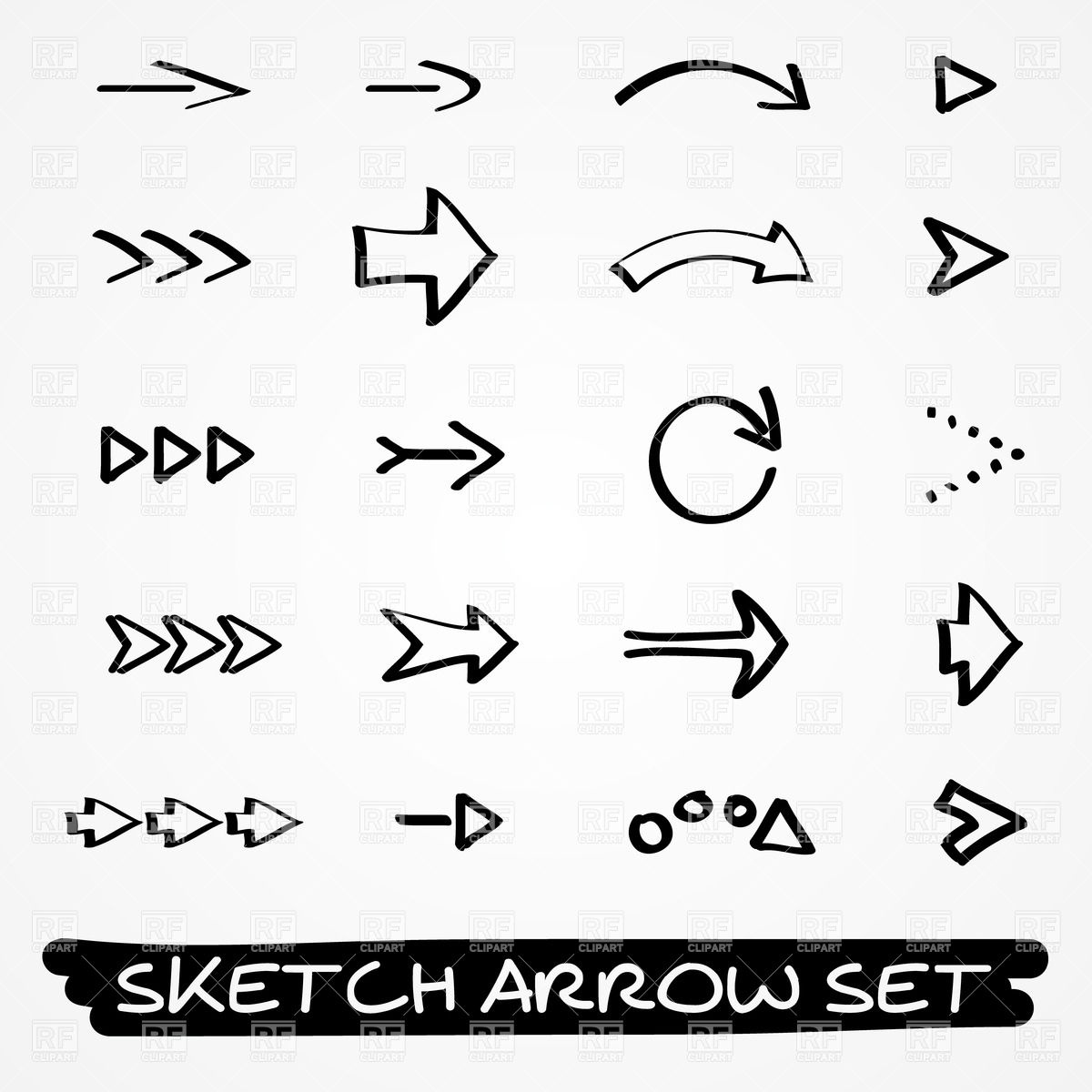Hand Drawn Arrows Vector Image Of Signs, Symbols, Maps Zage 1200x1200 Hand Drawn Arrows Vector Image Of Signs, Symbols, Maps Zage