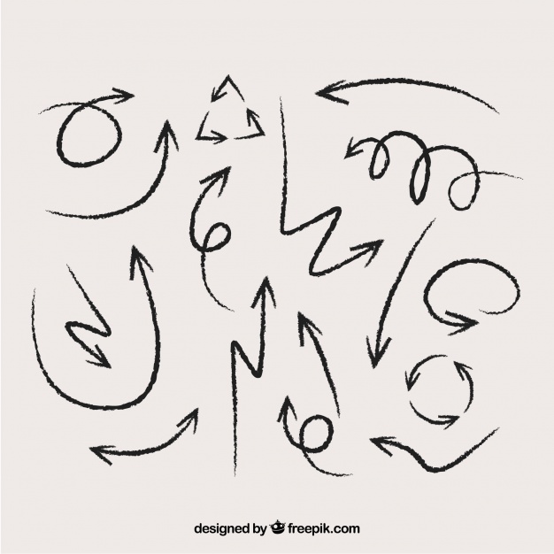 Hand Drawn Arrows Collection Vector Free Download 626x626 Hand Drawn Arrows Collection Vector Free Download