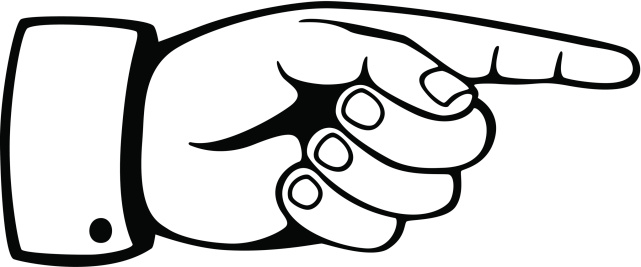 Hand Pointing Clipart 641x267 Hand Pointing Clipart