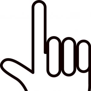 Best Sketch Silhouette Hand Pointing Up With One Finger Vector 300x300 Best Sketch Silhouette Hand Pointing Up With One Finger Vector