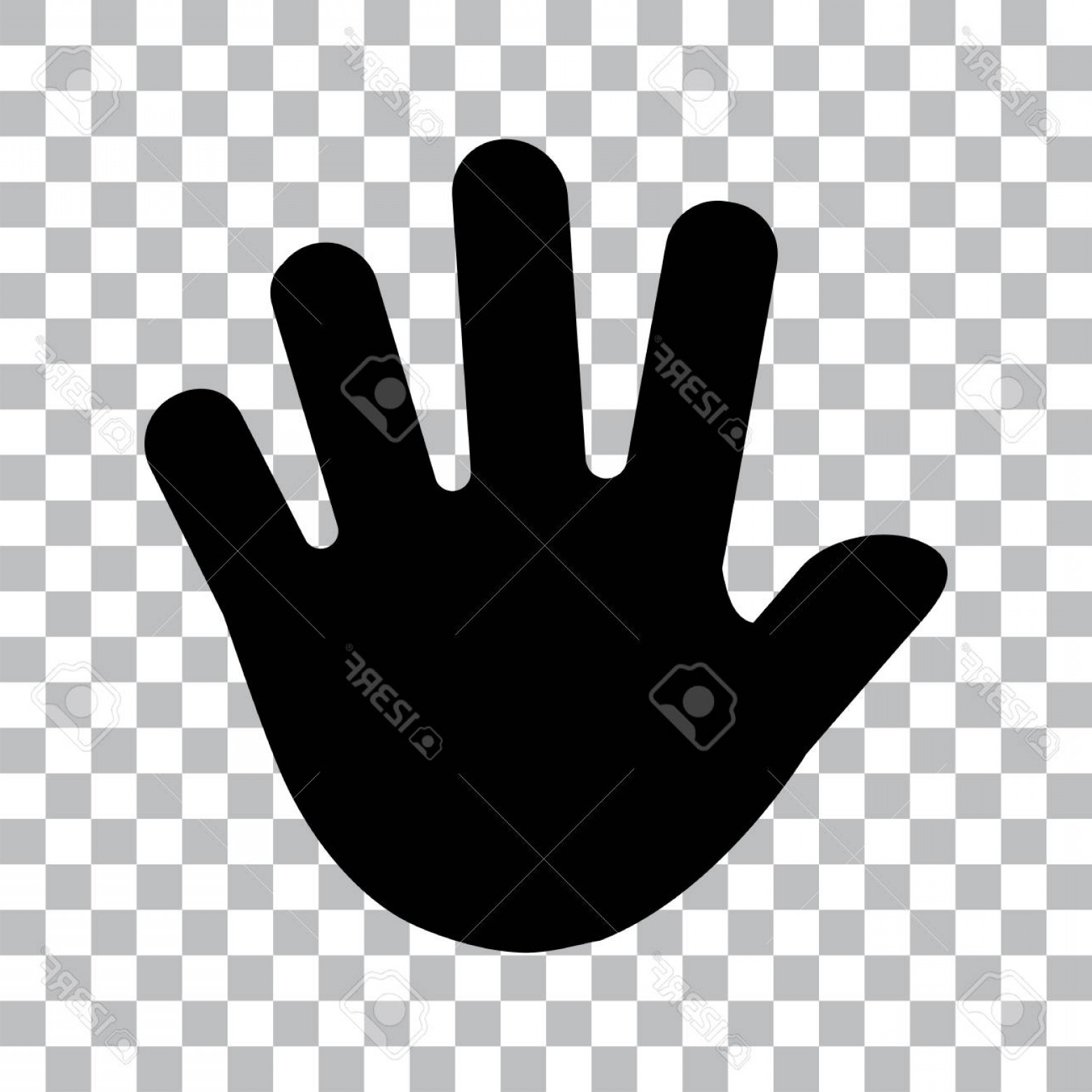 1560x1560 Hand Prints Vector Transparent Background Studiogrfx