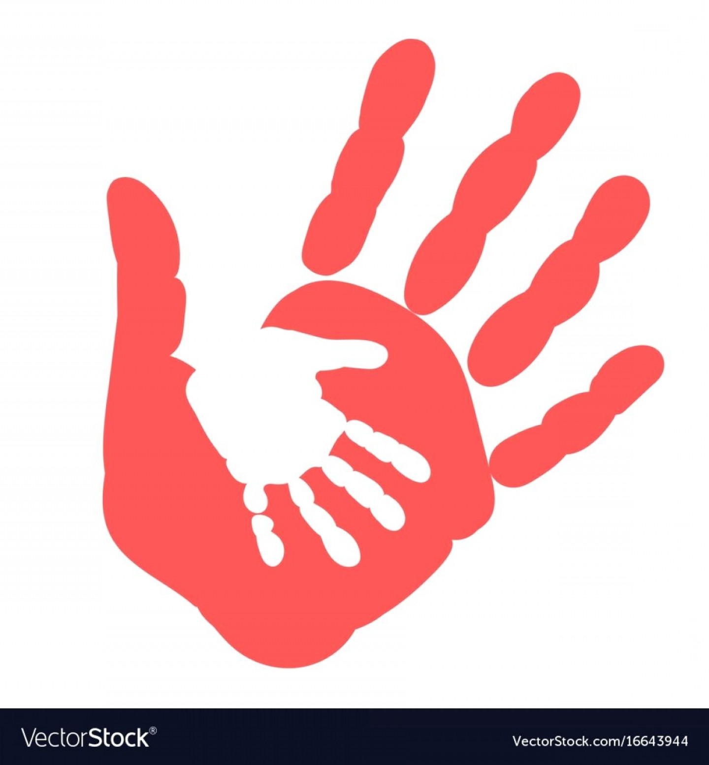 1440x1555 Child Hand Print Baby Hand Print Vector Mother And Child Palm