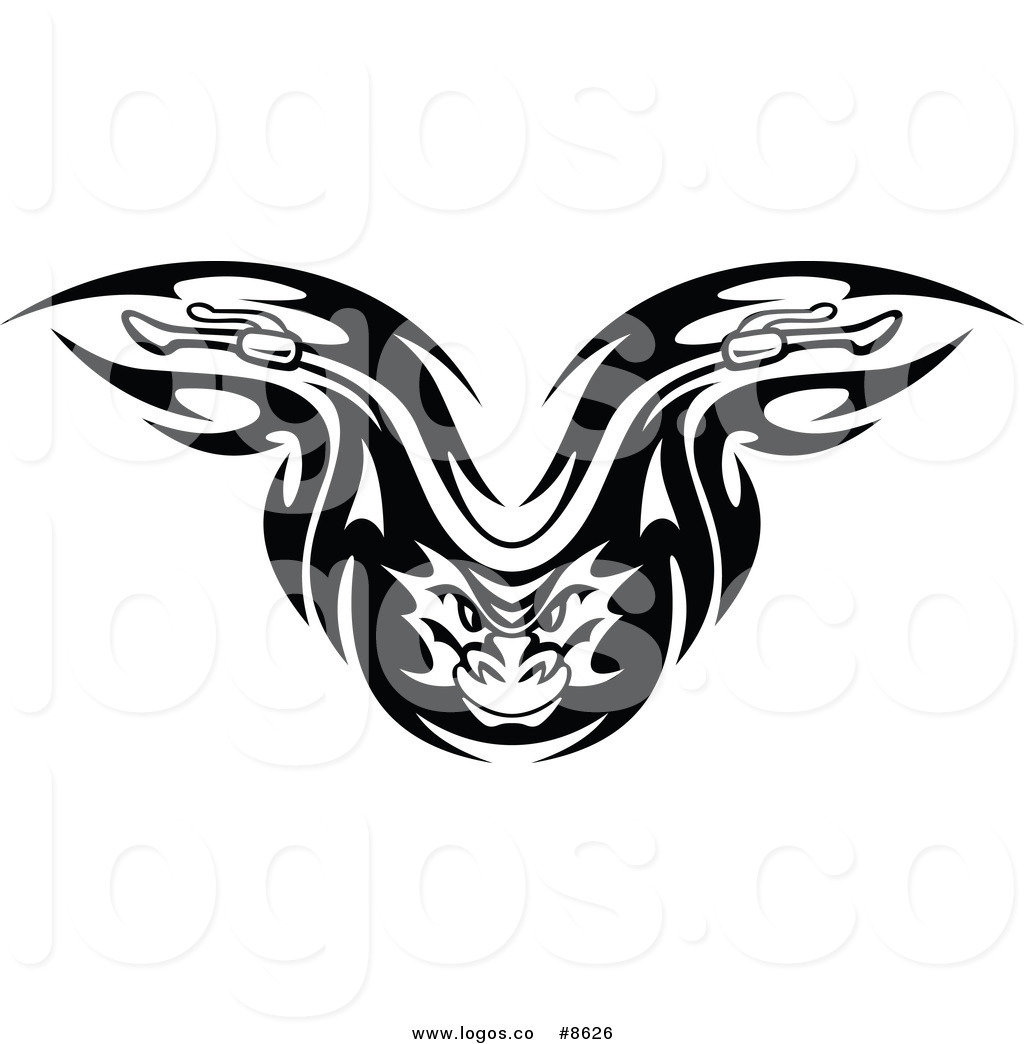 1024x1044 Royalty Free Clip Art Vector Logo Of A Black And White Flaming