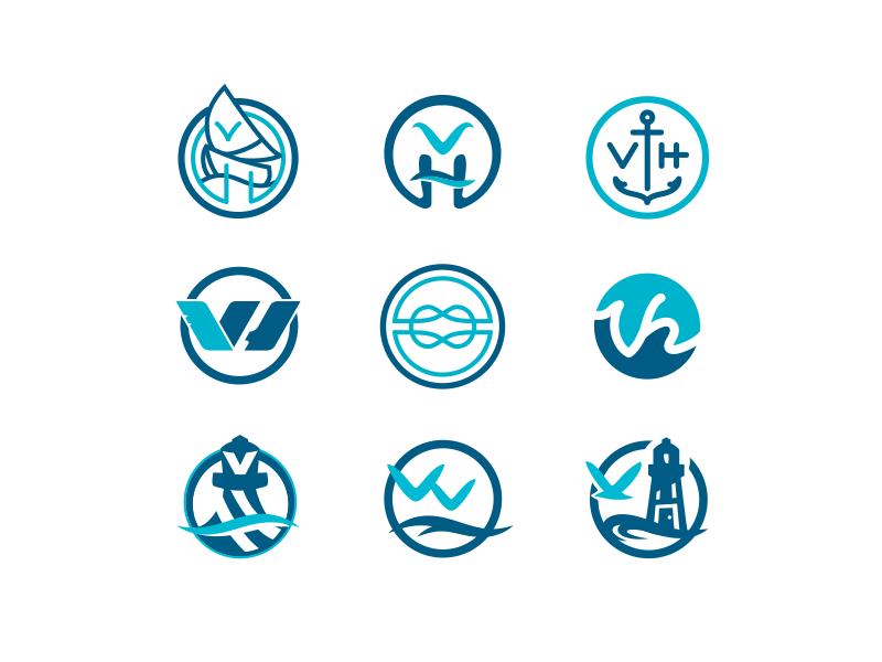 Vector Harbor Logo Concepts 800x600 Vector Harbor Logo Concepts