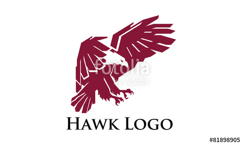 500x299 Hawk Logo Stock Image And Royalty Free Vector On Fotolia