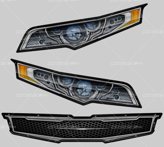 560x500 Headlight Kit School Of Racing Graphics