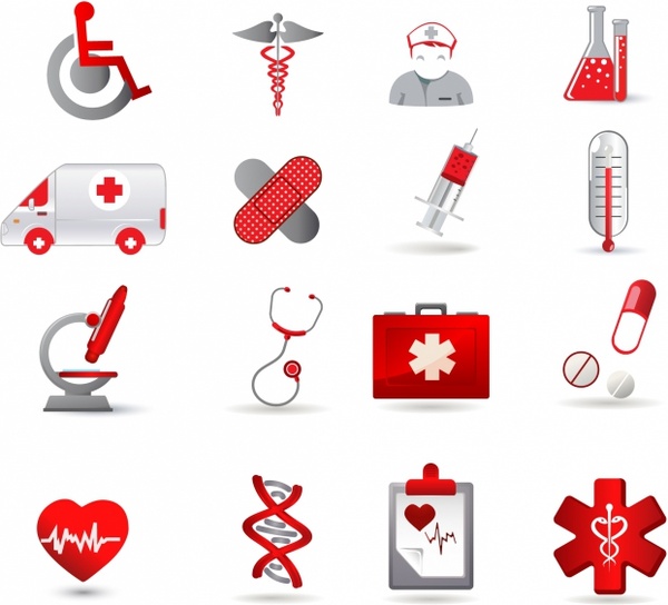 Health Care Icon Set Free Vector In Adobe Illustrator 600x544 Health Care Icon Set Free Vector In Adobe Illustrator