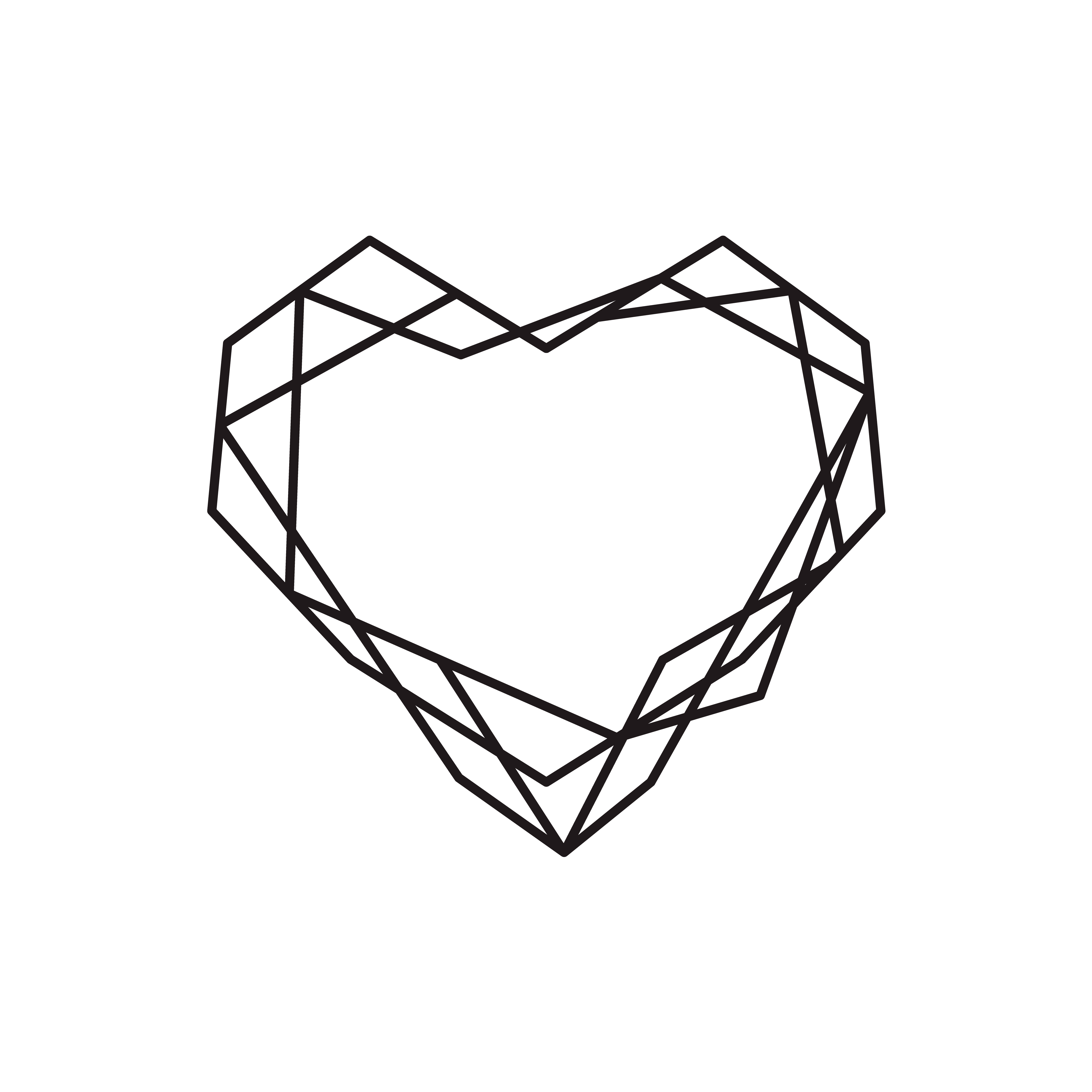 Vector Heart Black at Vectorified.com | Collection of Vector Heart