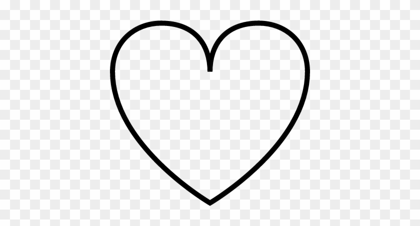 840x453 Heart Outline Vector