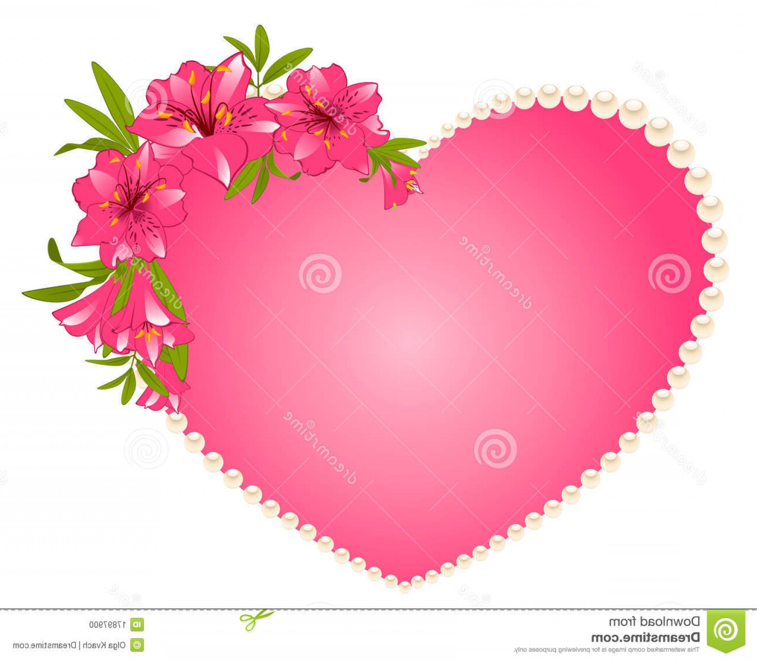 1560x1363 Lily Vector Heart Designs Catchsplace