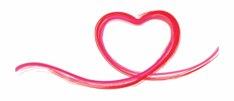 920x396 Heart Shape Vector Png, Transparent Png Download For Free