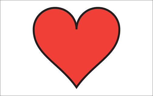 504x315 Deke's Techniques Creating A Classic Heart In Illustrator