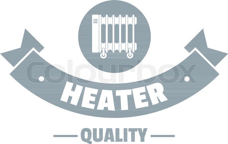 800x504 Quality Heater Logo Simple Stock Vector Colourbox