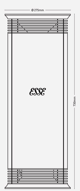 338x800 We Present The Esse Vector Portable Electric Heater