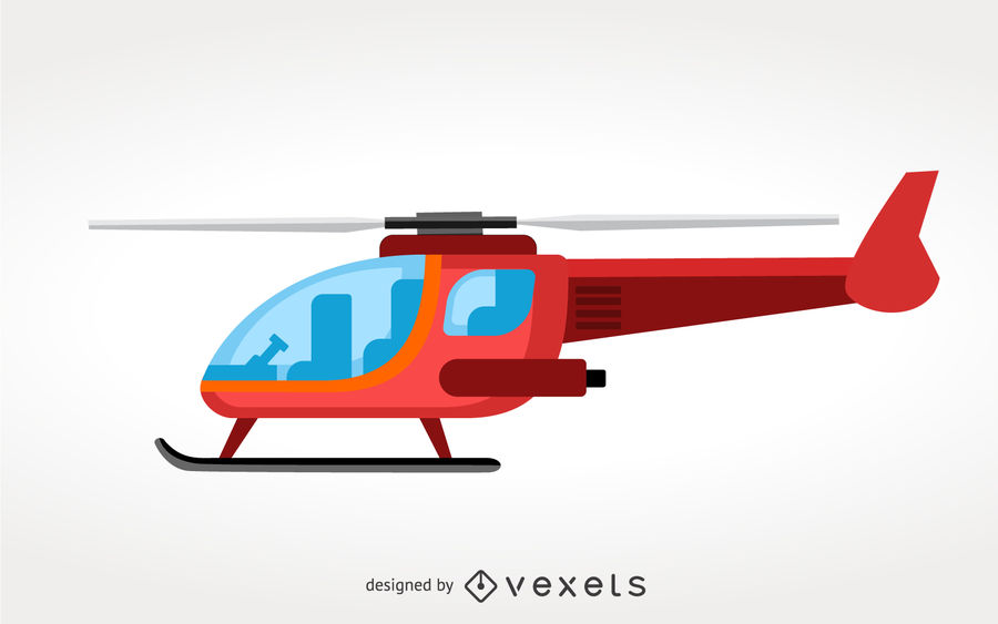 Helicopter Illustration Vector 900x563 Helicopter Illustration Vector