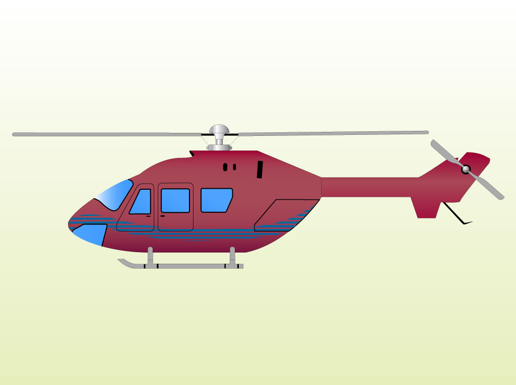 Red Helicopter Clip Art Vector Art Graphics 1024x765 Red Helicopter Clip Art Vector Art Graphics