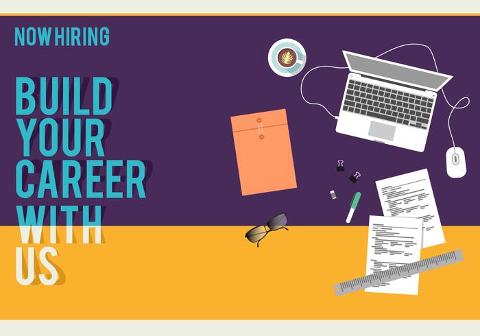 700x490 Job Advertisement Poster Free Vector