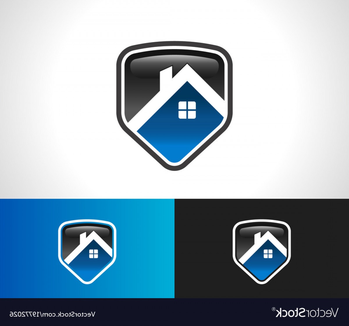 1200x1124 Shield House Logo Vector Soidergi