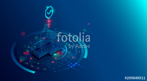 500x276 Smart Home Security System Concept Background Protection Software