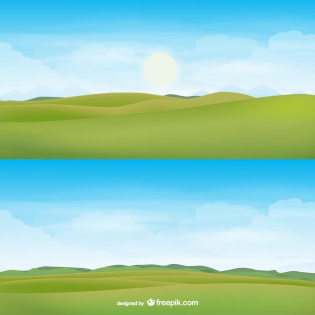 626x626 Horizon Landscape Vector Vector Free Download