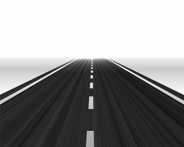 626x500 Perspective Road Towards The Horizon Vector Free Download