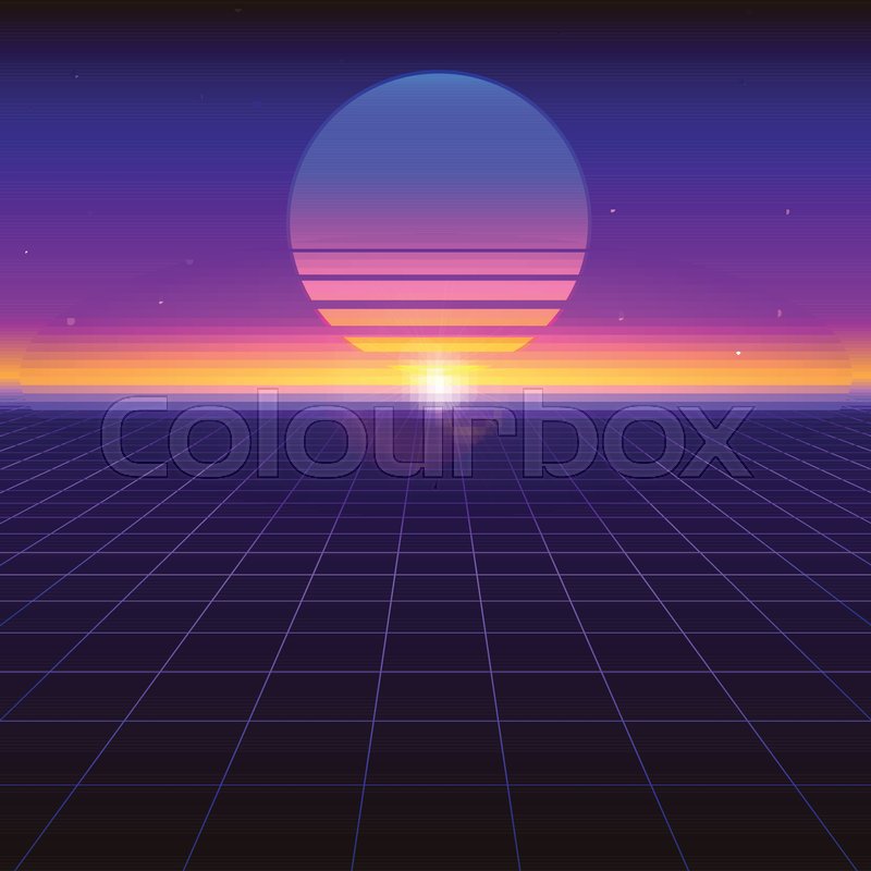 800x800 Sci Fi Futuristic Abstract Background Stock Vector Colourbox