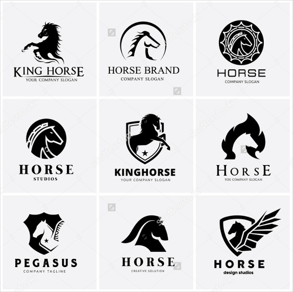 600x598 + Horse Logo Designs
