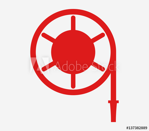 Icon Fire Hose Reel 500x438 Icon Fire Hose Reel