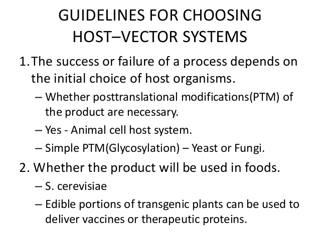 638x479 Different Host Vector Systems For Recombinant Cell Cultivation