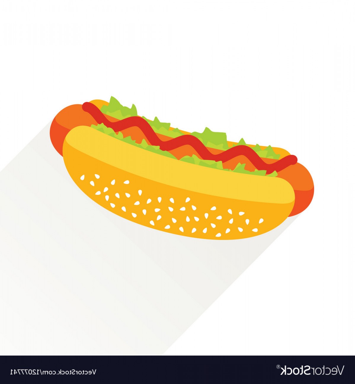 1198x1296 Hot Dog Vector Handandbeak