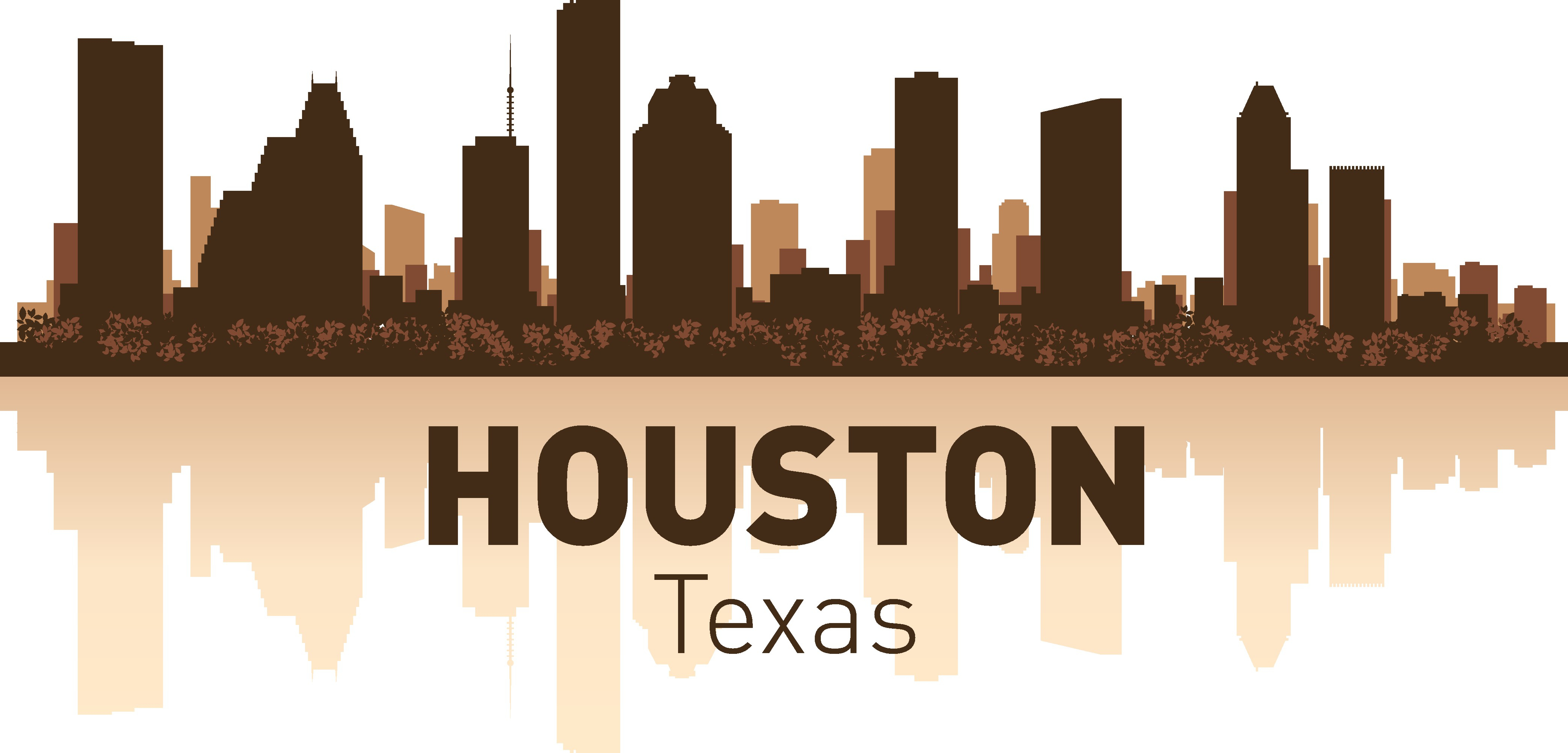 4174x2005 Houston Skyline Free Vector Cdr Download