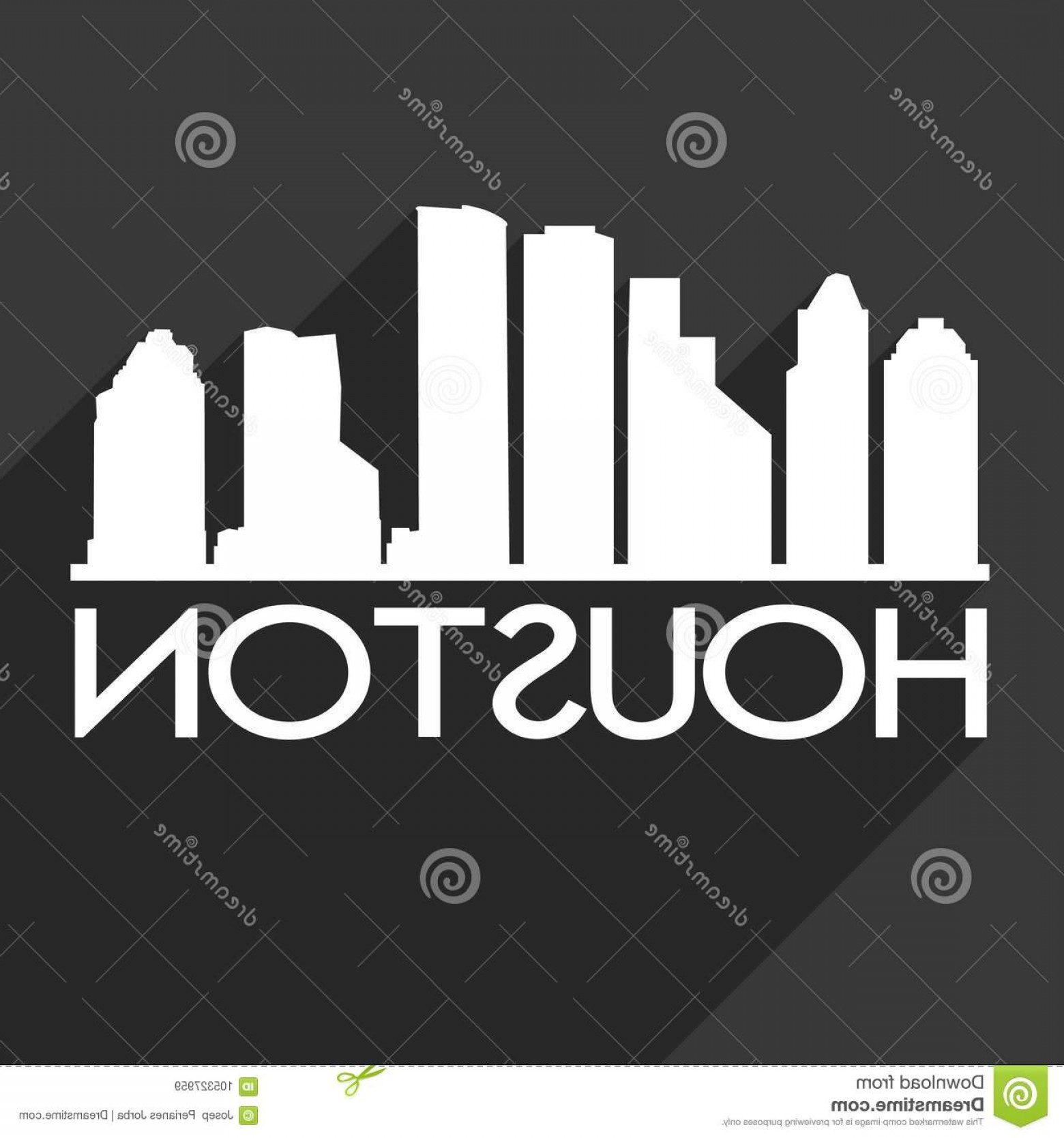 1560x1668 Houston Texas United States America Usa Icon Vector Art Flat